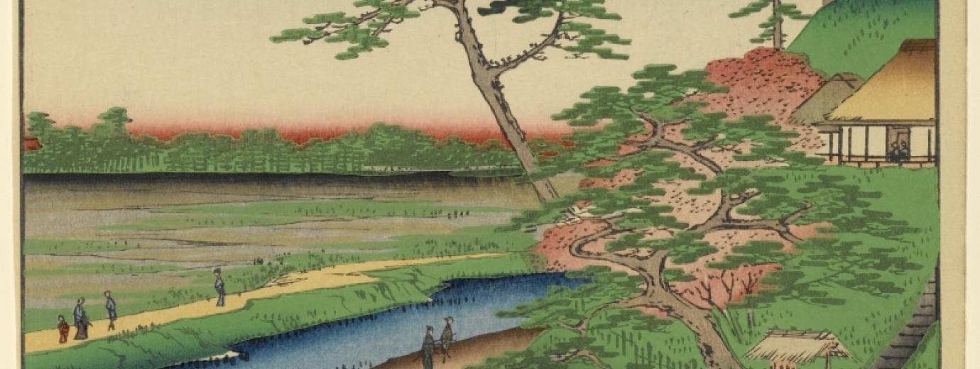 芭蕉_せき口上水端はせを庵椿やま